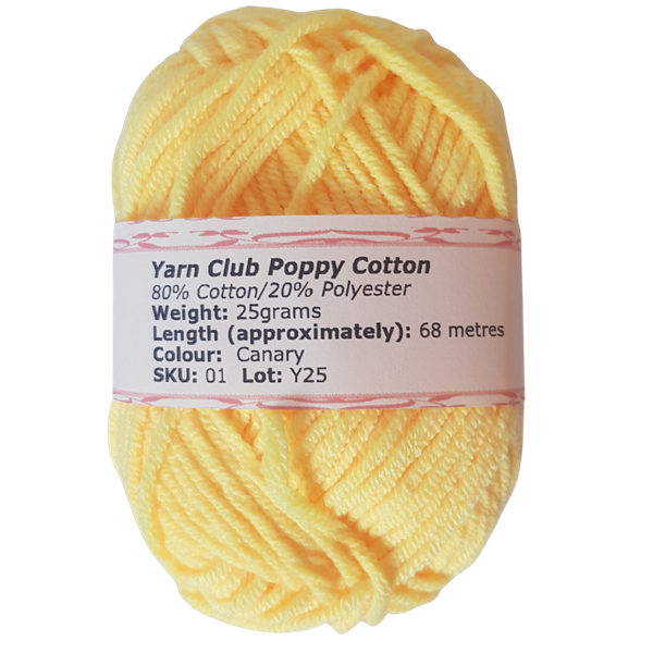 YC Poppy 25g Sport Cotton Blend - Amigurumi - Image 10