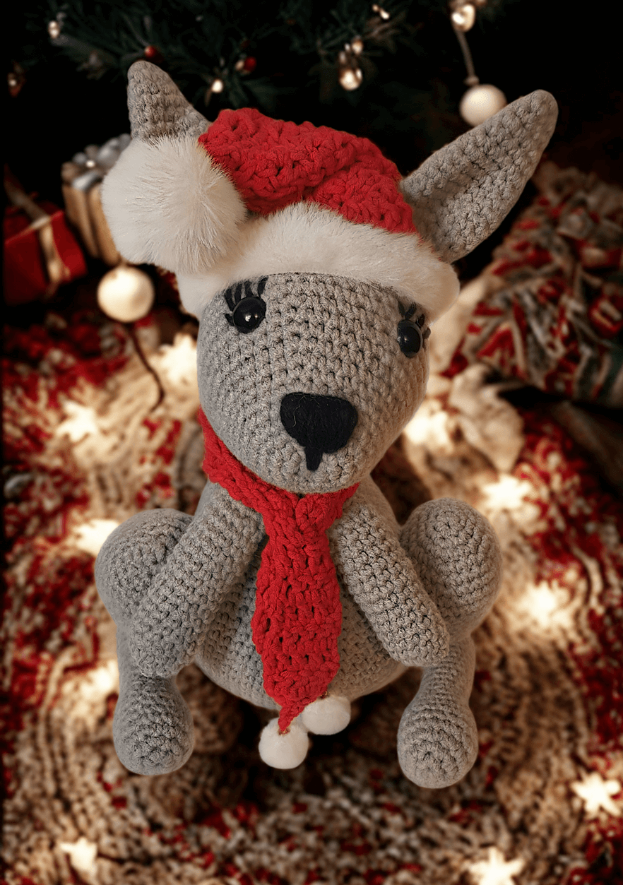 Crochet Kangaroo Doorstop Pattern - Image 3