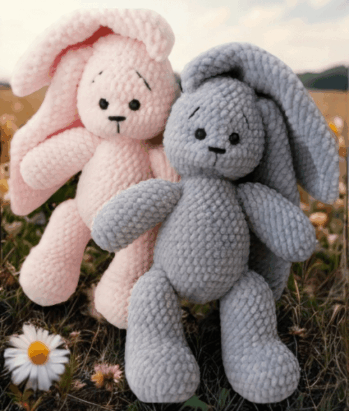 Plush Bunny Crochet Kit