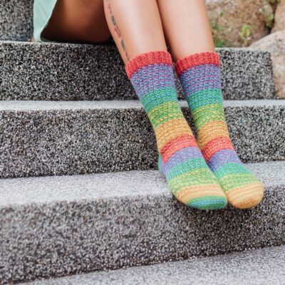 Libby’s Easy Crochet Socks Pattern