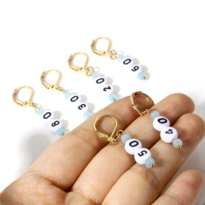 9 x Lockable Numbered Stitch Row Markers