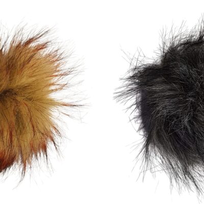 Pom Pom 14cm Faux Fur