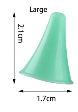 Green Point Protectors x 2 Large up to 10mm needle