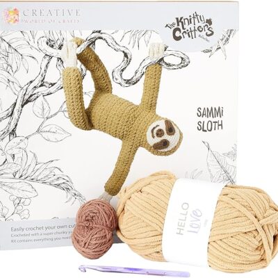 Knitty Critters Sammi Sloth 75cm