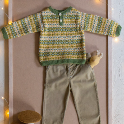Baby\Kids Fair Sile Sweater Pattern