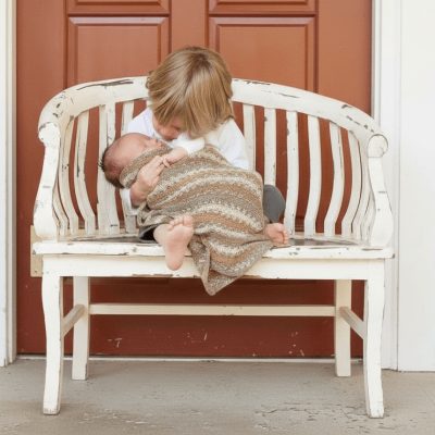 Bushland Baby Blanket Knitting Kit