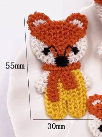 Mixed Embroidered Animal Patches 6 pack - Image 2