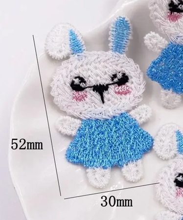 Mixed Embroidered Animal Patches 6 pack - Image 4