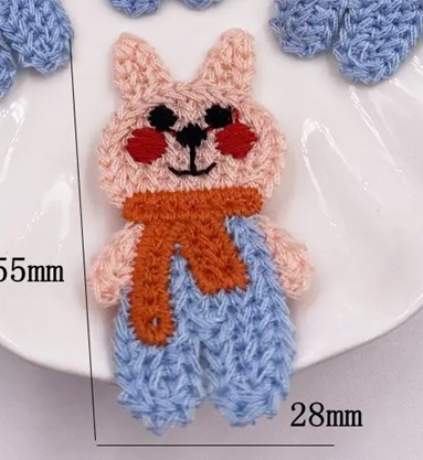 Mixed Embroidered Animal Patches 6 pack - Image 7