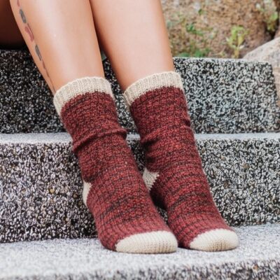 Lizzy's Easy Crochet Merino Socks Pattern