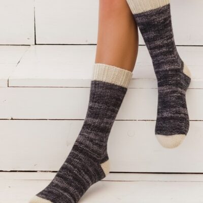Easy Knit Merino Socks Pattern