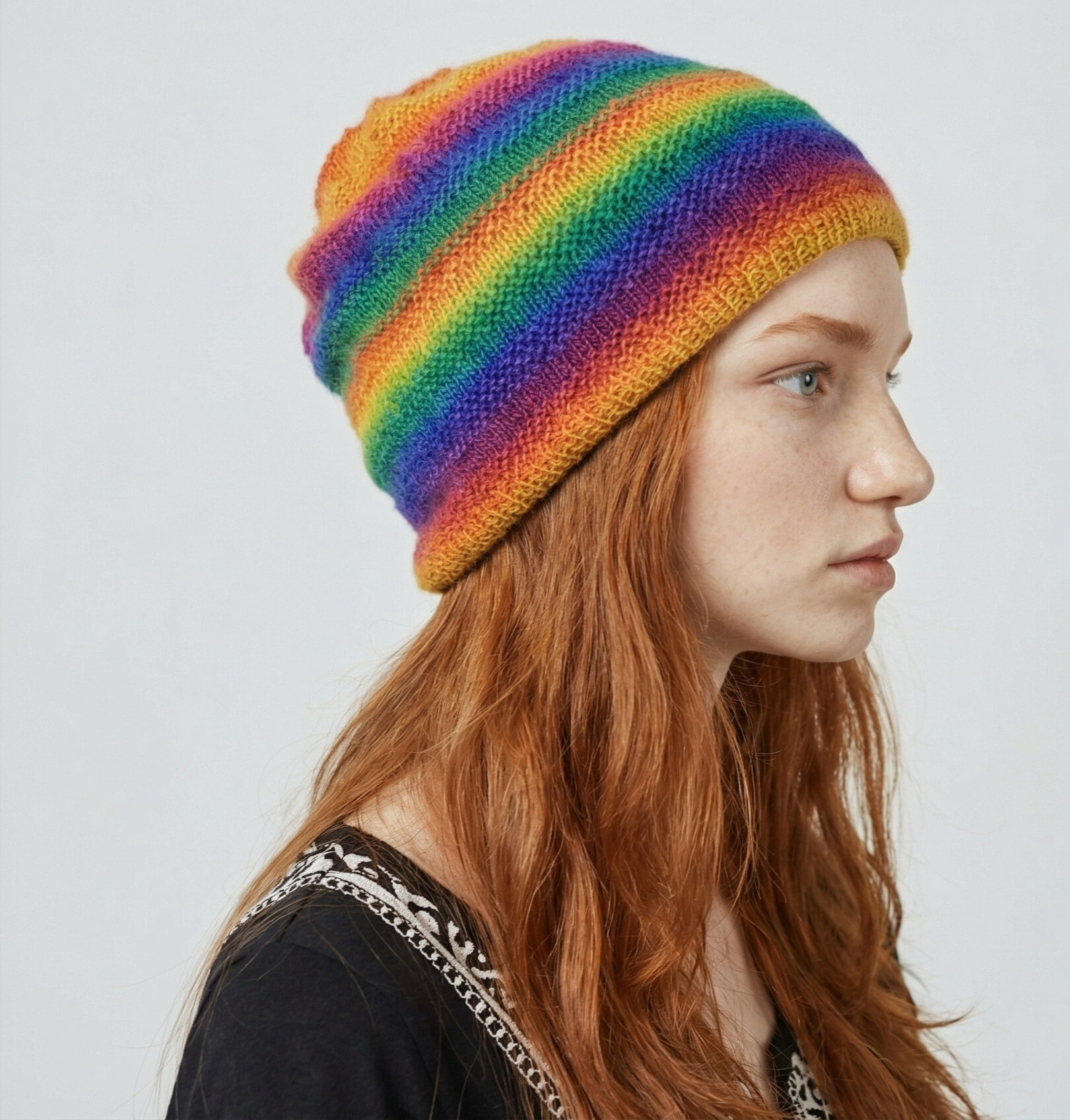 Easy Beginner Knit Trendy Beanie Pattern - Image 2