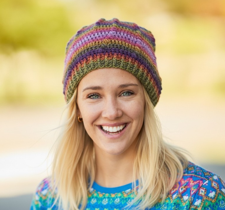 Little Puff Crochet Beanie Pattern