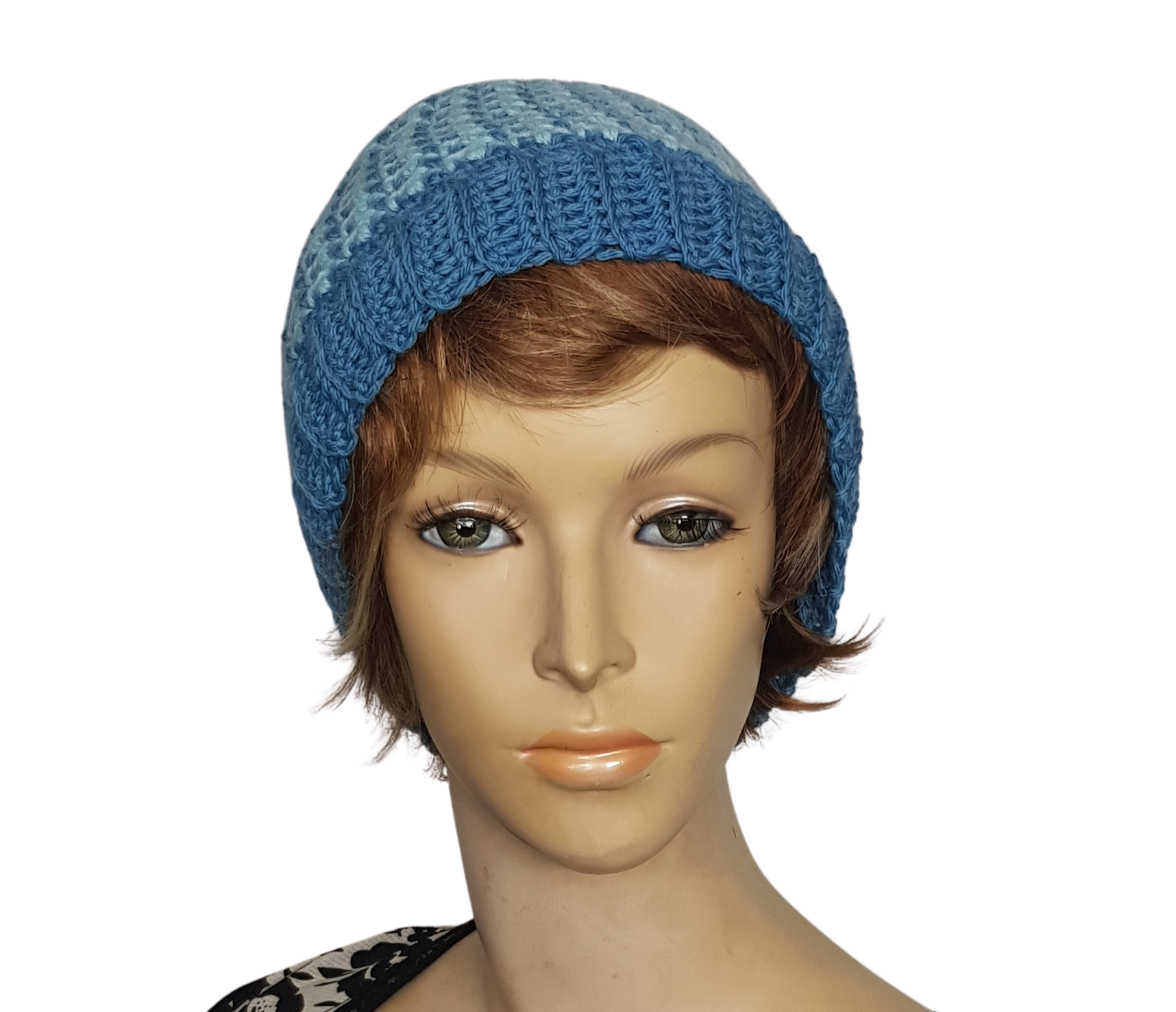Crochet Houndstooth 8ply Beanie Pattern - Image 2