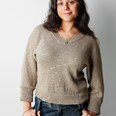 Spicy V Neck Jumper Pattern