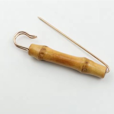 Bamboo Brooch Wood