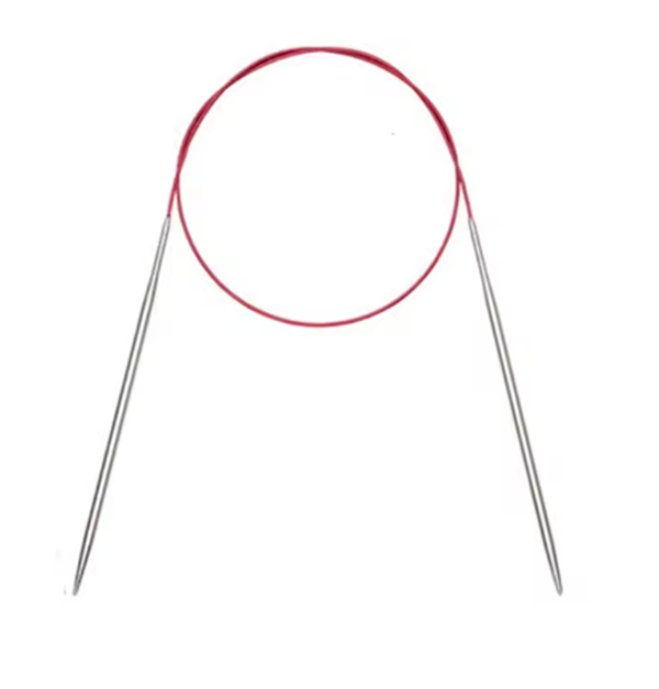40cm -5.5mm Premium Stainless Steel Circular Knitting Needle