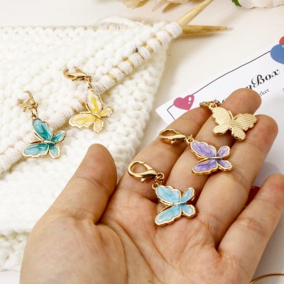 Butterfly Stitch Markers 5 Pack