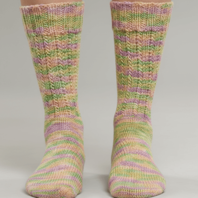 Grassy Socks Pattern