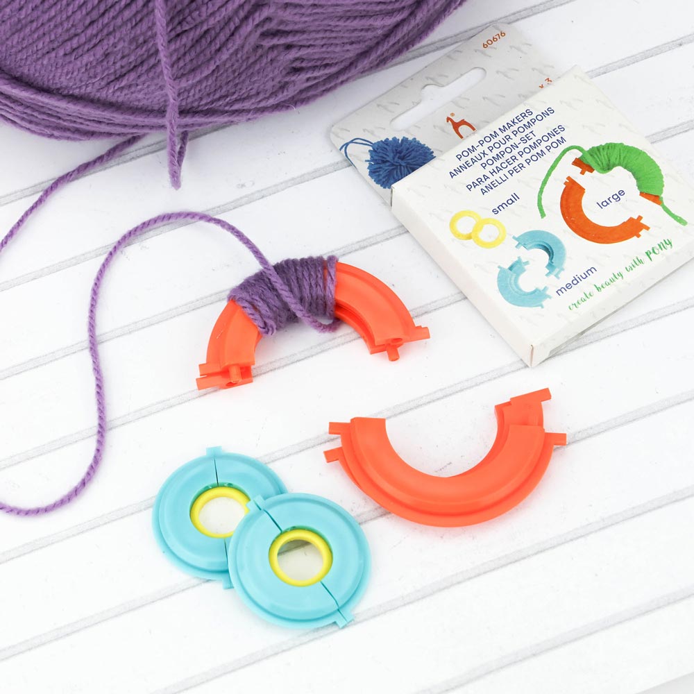 Pony Pom-Pom Makers 3 pack - Image 2