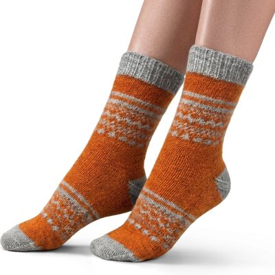 Te Kara Easy Fair Isle Socks Pattern