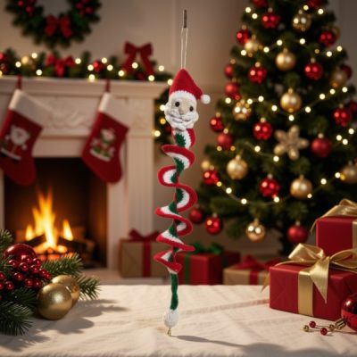 Santa Spinner Crochet Kit